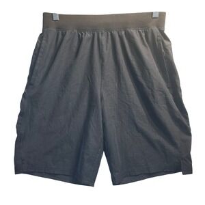 apana‎ Athletic Shorts Woven Stretch Training Gym Running Black Size S